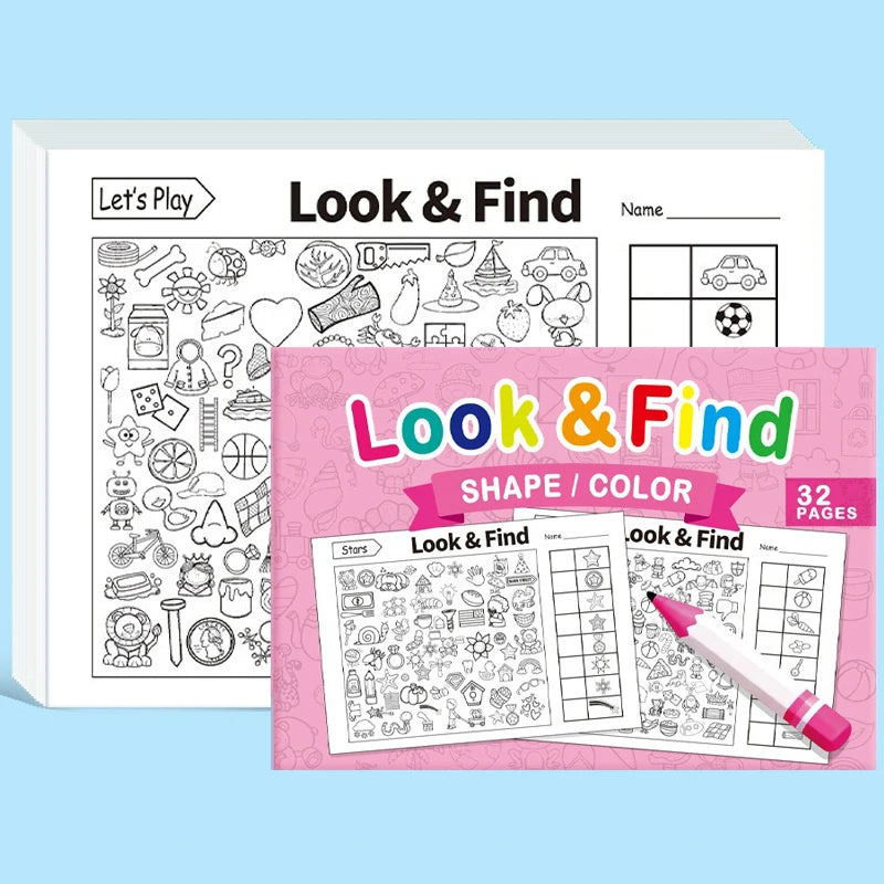 Look & Find — Shapes And Colors
