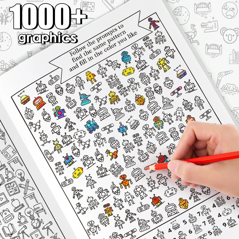 Find & Color — 1000+ Hidden Pictures