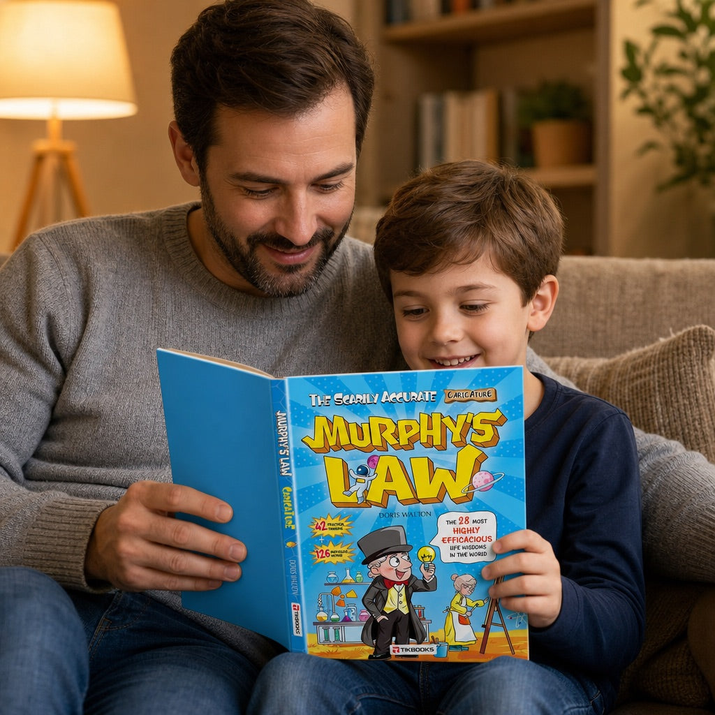 Parent and child with Murphy’s Law For Kids